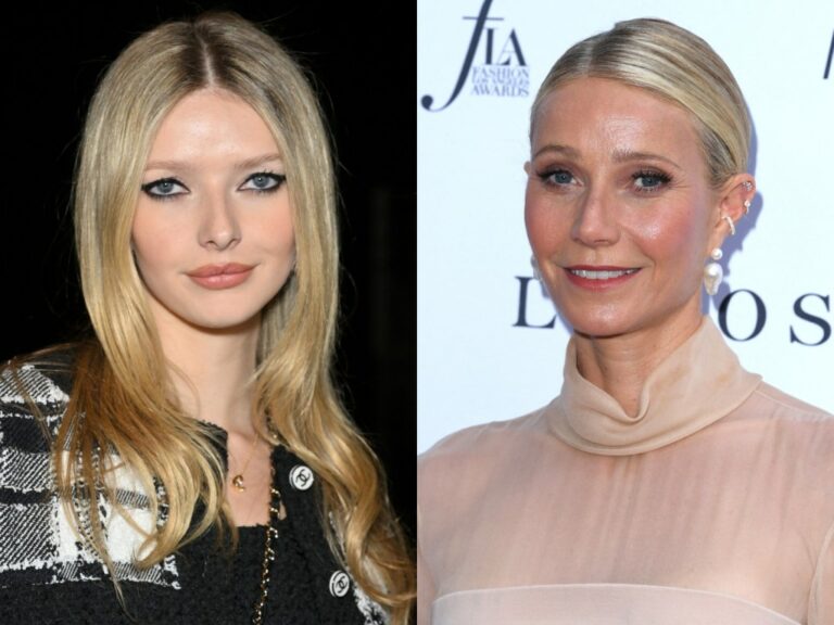 Gwyneth Paltrow & Daughter Apple Playfully Pose In Matching Outfits For Their Most Jarring Copy & Paste Moment Yet