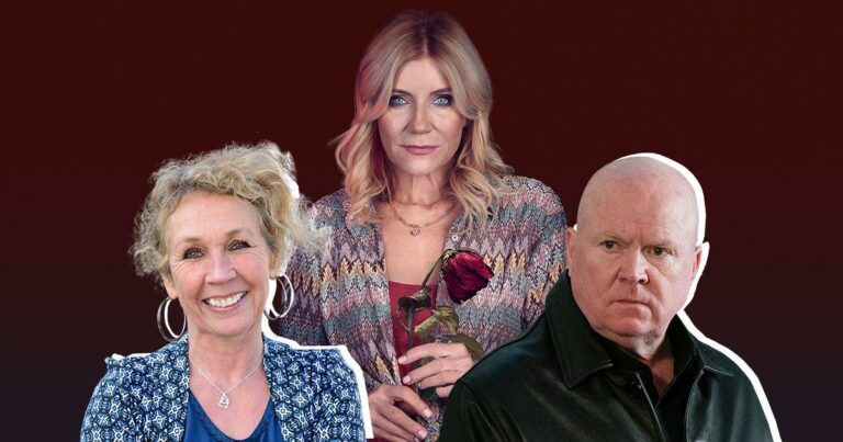 Which EastEnders characters know Cindy Beale as she returns to the soap?