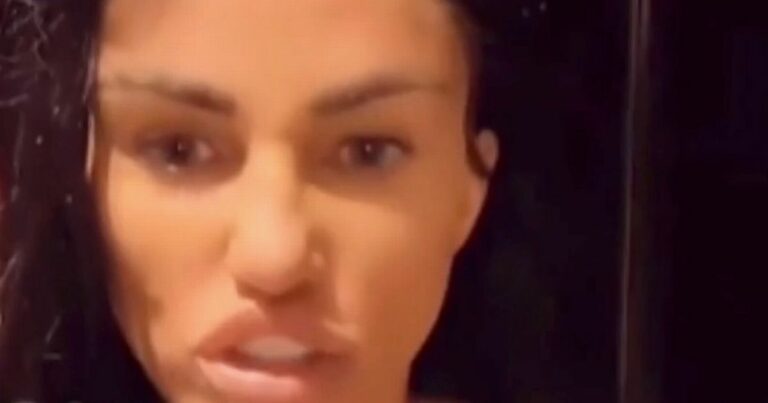Katie Price and Carl Woods caught in awkward row as she brands him rude