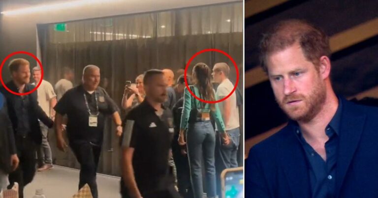 Prince Harry nearly bumps into Brooklyn Beckham and Nicola Peltz amid 'feud'