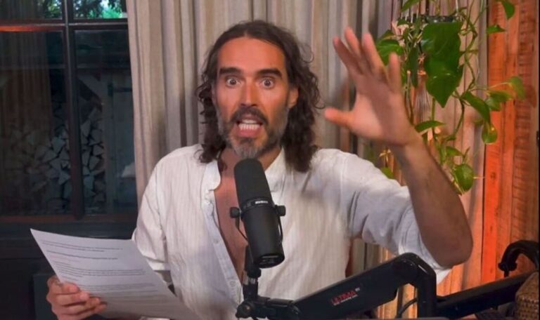 Russell Brand asks fans to pay £48 on new platform after YouTube suspension