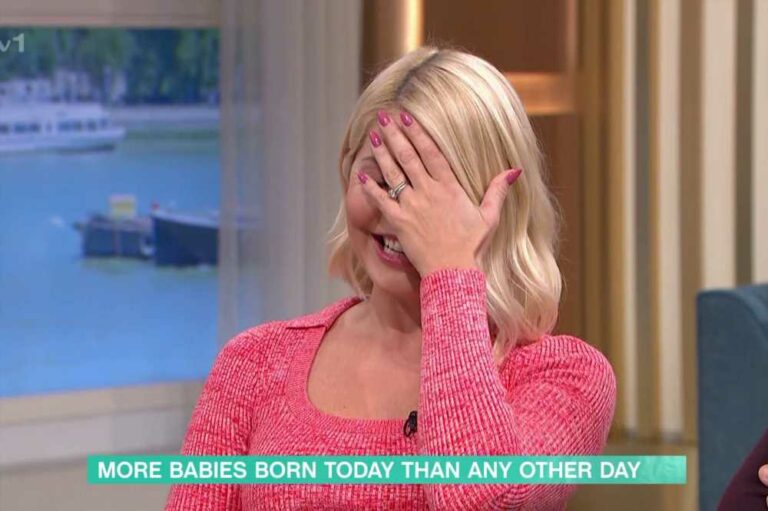 This Morning's Holly Willoughby left red faced after accidental sex confession live on air | The Sun