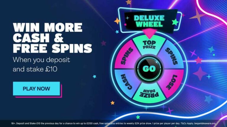 Win MORE cash prizes and free spins with the Fabulous Vegas Deluxe Wheel | The Sun