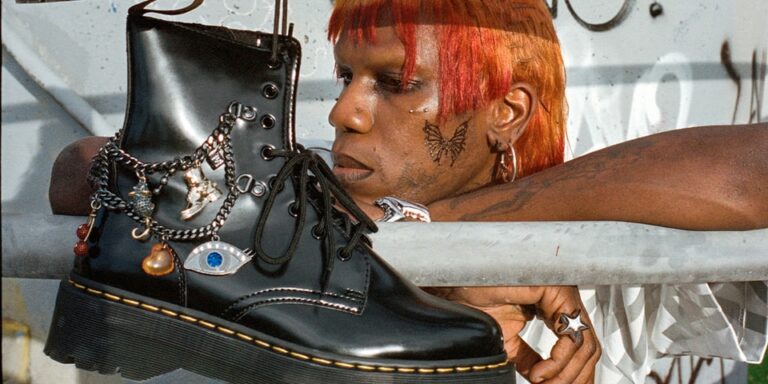 Yves Tumor Introduces Marc Jacobs' Charmed-Out Dr. Martens Collaboration