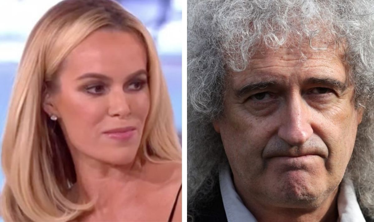 Amanda Holden reaches out to support Brian May as he suffers heartbreaking loss
