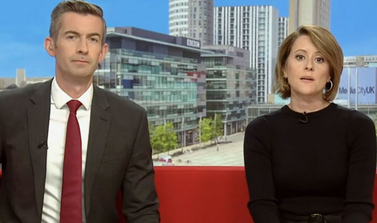 BBC Breakfast star suffers wardrobe malfunction live on air