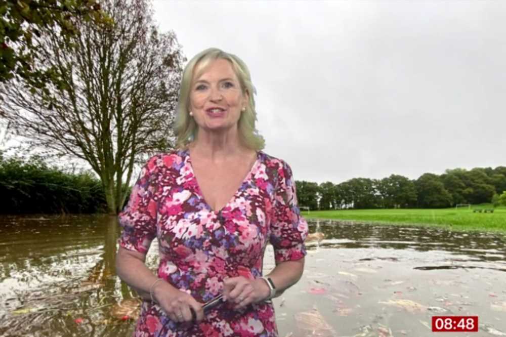BBC Breakfast’s Carol Kirkwood dazzles fans in low-cut floral dress after announcing surprise career shake-up | The Sun