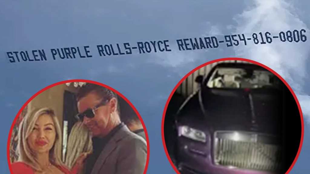 Business Mogul Flies Banner Over Florida To Get Back Stolen Rolls-Royce