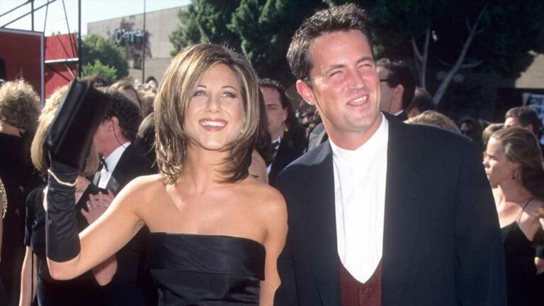 Inside Matthew Perry & Jennifer Aniston's sweet relationship despite her rejecting him with 'deafening lack of interest' | The Sun