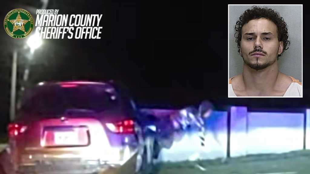 Man Headbutts Car Window, Flies 'Out Like a Dolphin' After High-Speed Chase & Crash