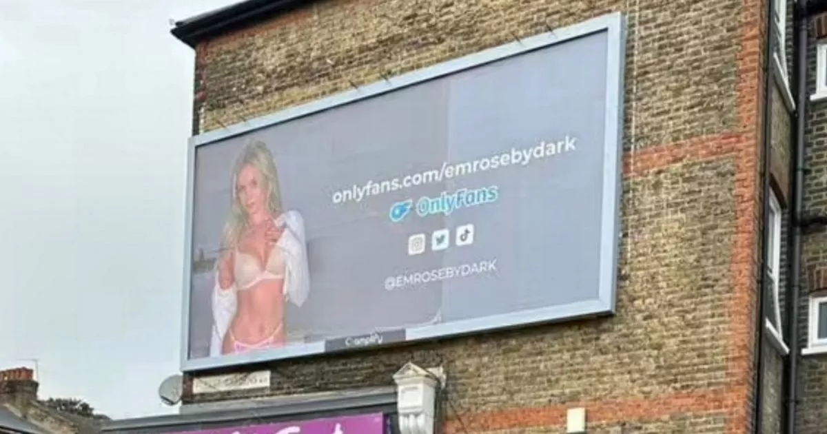 My street has been ruined by racy billboard – Im sick of seeing models boobs