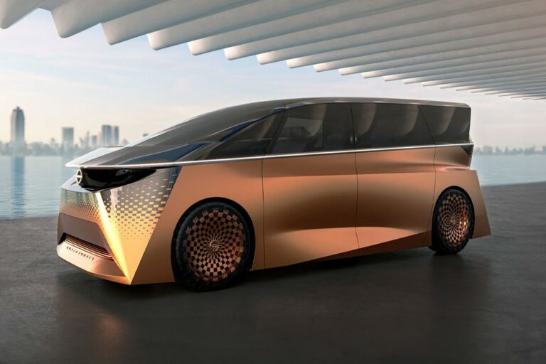 Nissan Shares First Look at Luxury EV Van Concept: "Hyper Tourer"