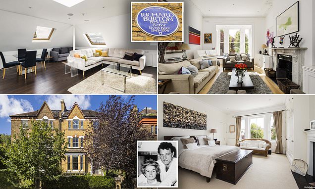 Richard Burton&apos;s luxury London home goes on sale for £7.95m