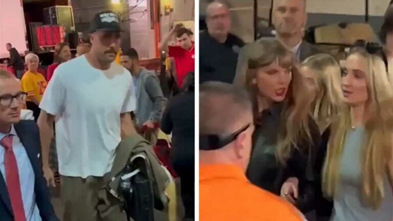 Taylor Swift, Travis Kelce Leave MetLife Stadium Separately After Chiefs Win