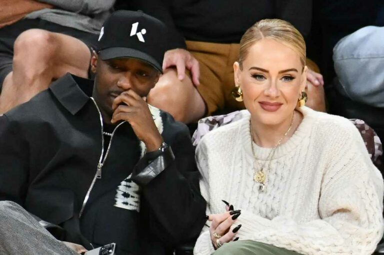 Adele drops another huge hint she's secretly married boyfriend Rich Paul as she flashes huge ring on left hand | The Sun