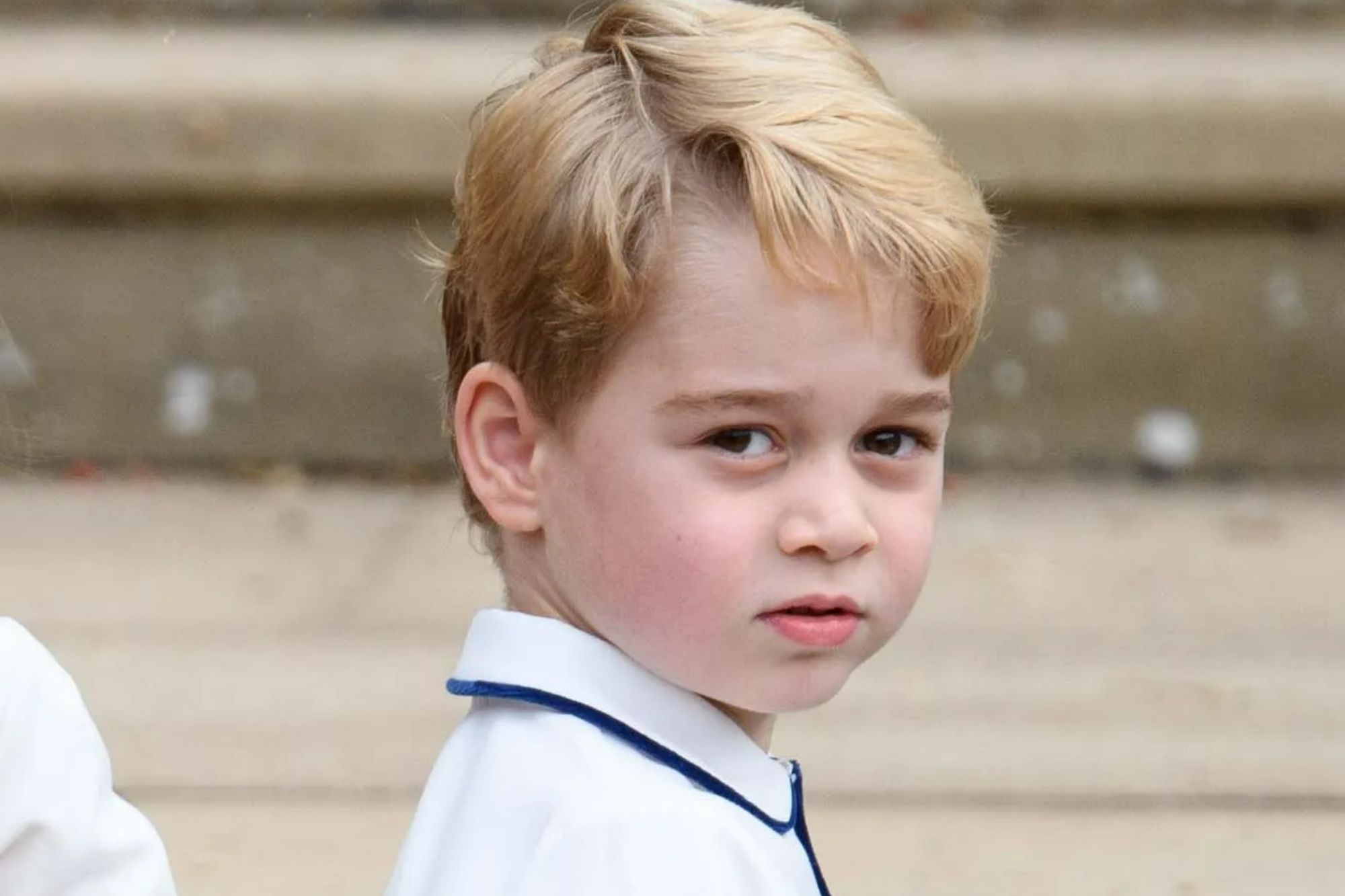 Adorable moment ‘nervous’ Prince George holds Lady Louise’s hand in unearthed Royal Wedding clip | The Sun