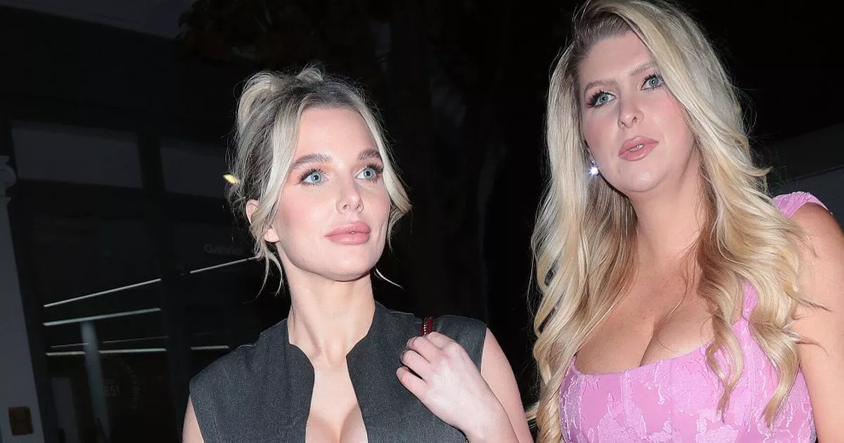 Helen Flanagan shows off new boobs as she dons plunging dress in glamorous snap