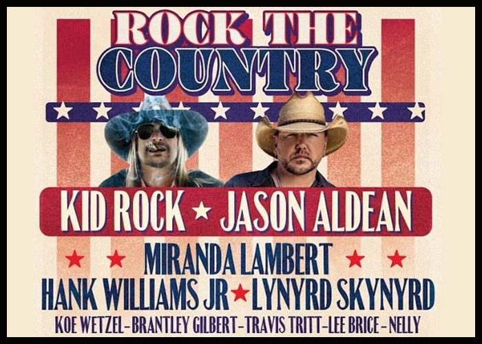 Jason Aldean, Kid Rock To Headline 'Rock The Country' Festival Tour