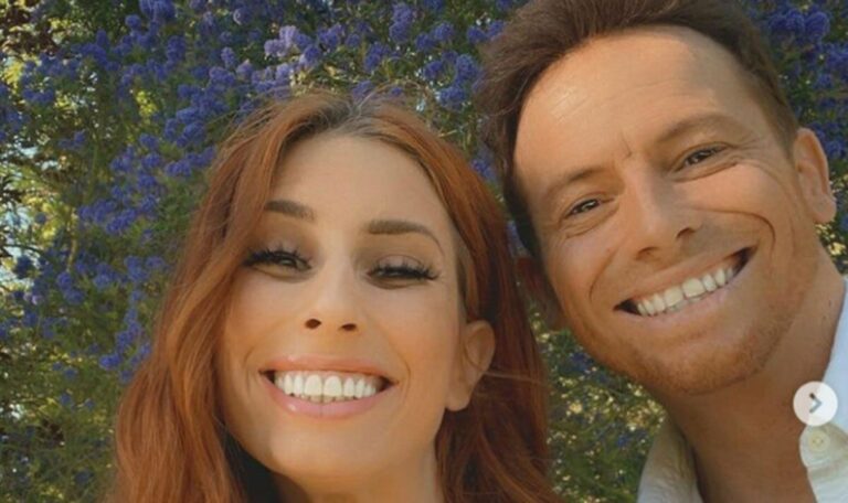 Stacey Solomon and Joe Swash celebrate new family arrival with baby shower