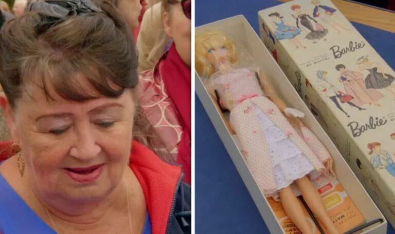 Antiques Roadshow appears faint as she finds out impressive Barbie doll value