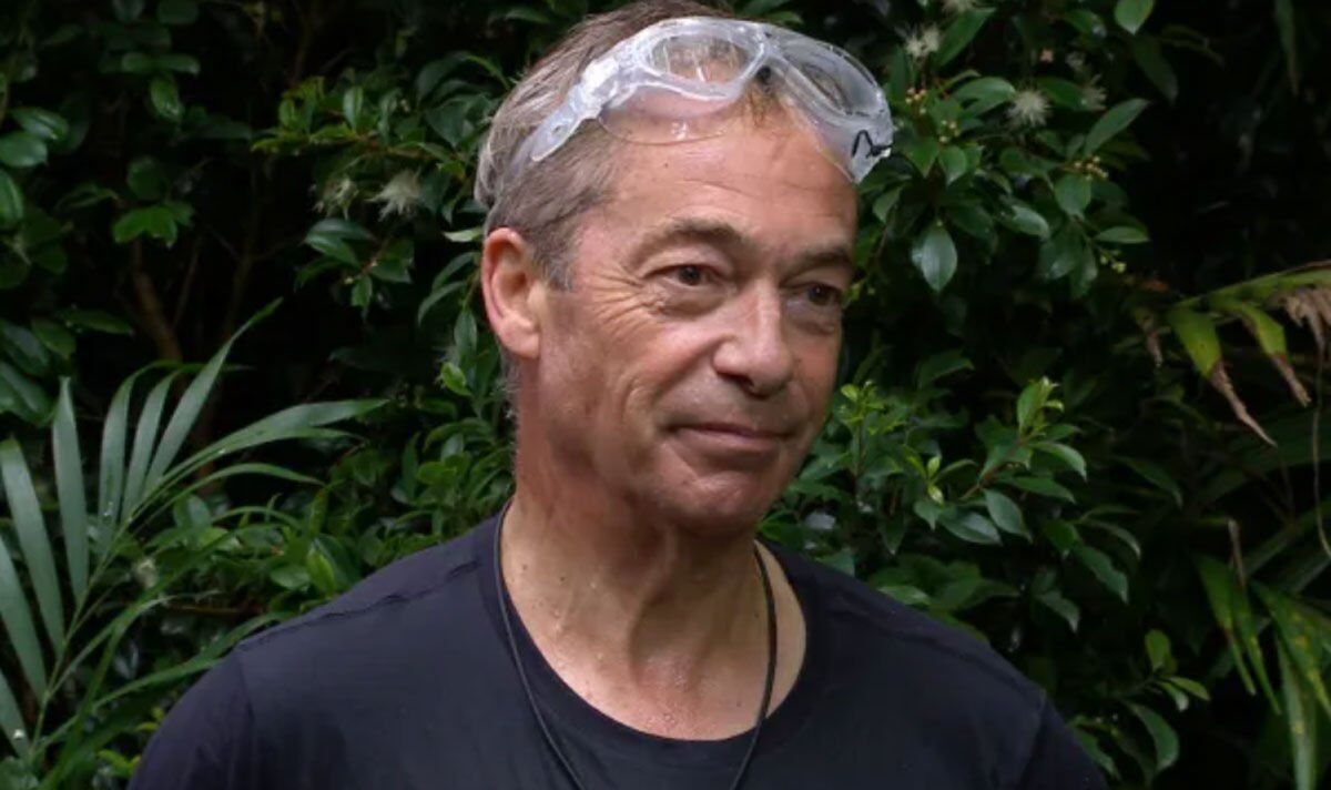 I’m A Celeb viewers react to private signal in Nigel Farage’s letter from home